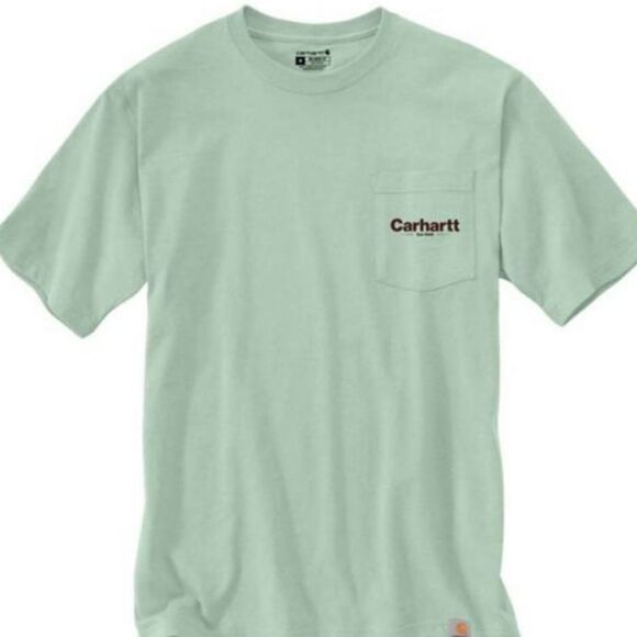 Carhartt Relaxed Fit Heavyweight S/S Pocket Line Graphic T-shirt - Picture 2 of 7